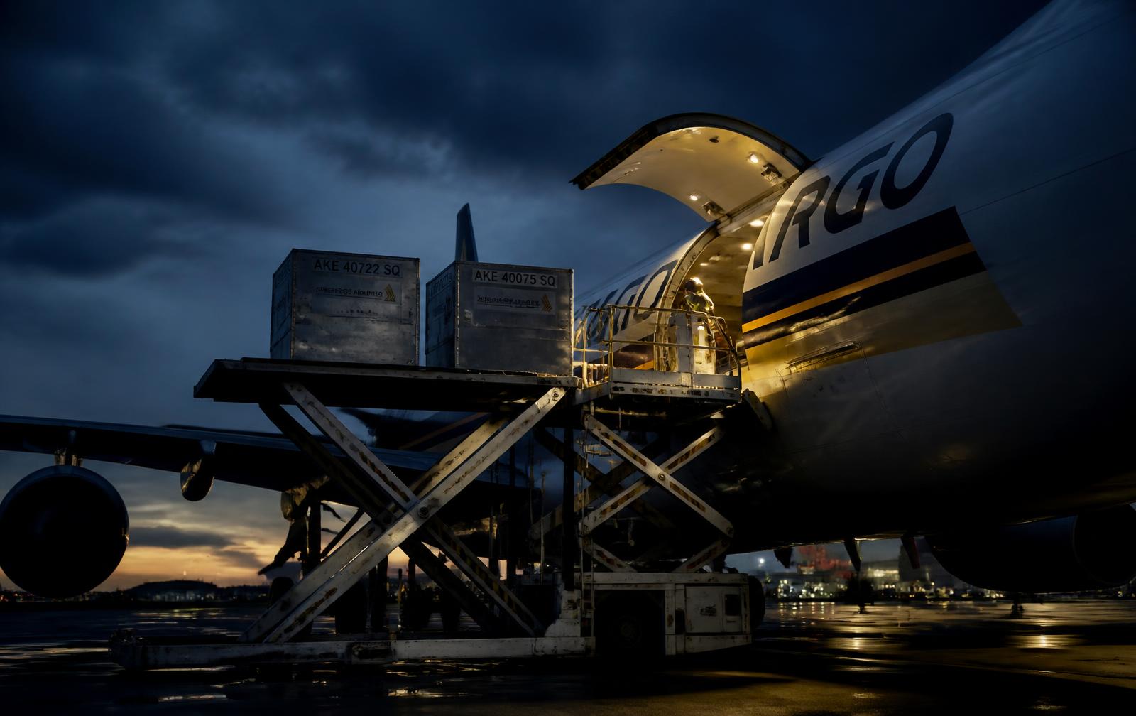 Cargo & ULD build-up